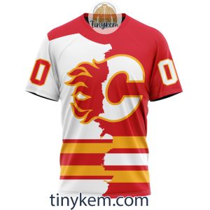 Personalized Calgary Flames Home Mix Away Kits 2023 Hoodie Tshirt Sweatshirt2B6 bUUe2