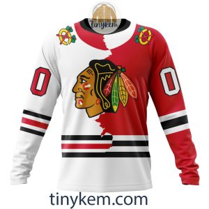 Personalized Chicago Blackhawks Home Mix Away Kits 2023 Hoodie Tshirt Sweatshirt2B4 ZtDxm
