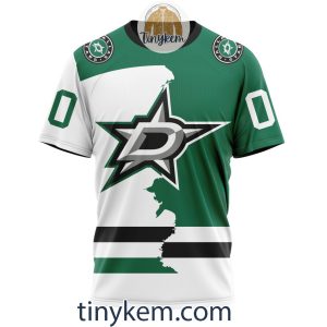 Personalized Dallas Stars Home Mix Away Kits 2023 Hoodie Tshirt Sweatshirt2B6 b9ILA