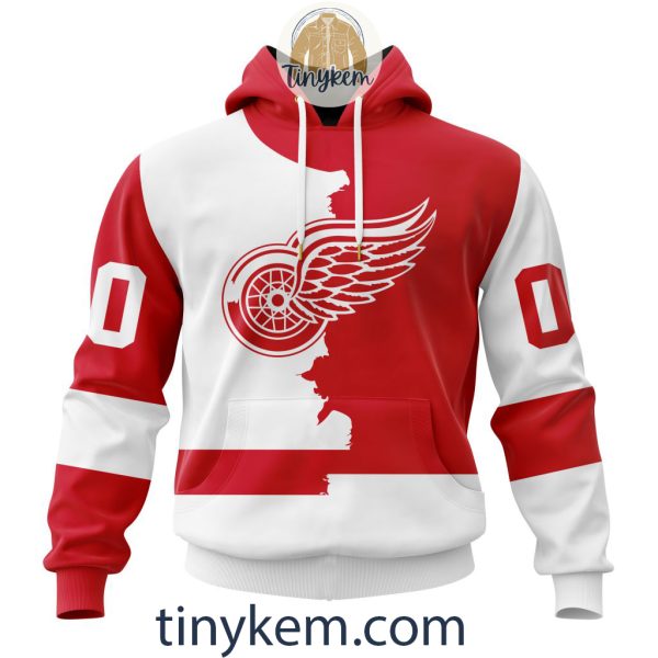 Personalized Detroit Red Wings Home Mix Away Kits 2023 Hoodie, Tshirt, Sweatshirt