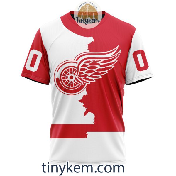 Personalized Detroit Red Wings Home Mix Away Kits 2023 Hoodie, Tshirt, Sweatshirt