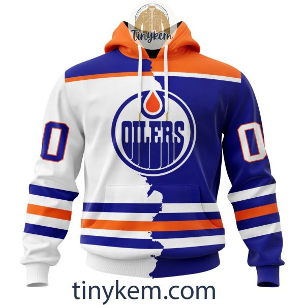 Personalized Edmonton Oilers Home Mix Away Kits 2023 Hoodie, Tshirt, Sweatshirt