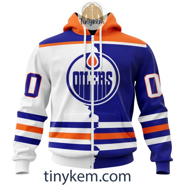 Personalized Edmonton Oilers Home Mix Away Kits 2023 Hoodie, Tshirt, Sweatshirt