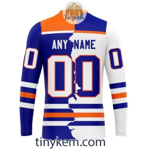 Personalized Edmonton Oilers Home Mix Away Kits 2023 Hoodie Tshirt Sweatshirt2B5 l3pQW