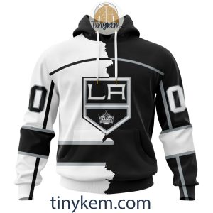 Los Angeles Kings Shamrocks Customized Hoodie, Tshirt: Gift for St Patrick’s Day