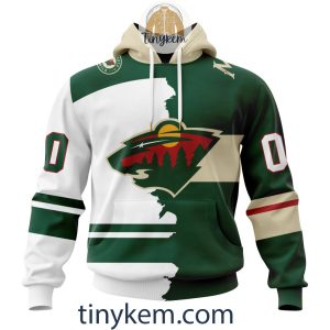 Minnesota Wild With Special Northern Light Design 3D Hoodie, Tshirt