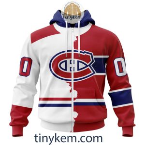 Personalized Montreal Canadiens Home Mix Away Kits 2023 Hoodie Tshirt Sweatshirt2B2 KXlPE