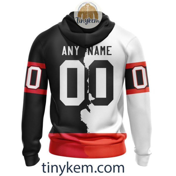 Personalized Ottawa Senators Home Mix Away Kits 2023 Hoodie, Tshirt, Sweatshirt