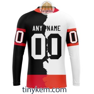 Personalized Ottawa Senators Home Mix Away Kits 2023 Hoodie Tshirt Sweatshirt2B5 Akj4E