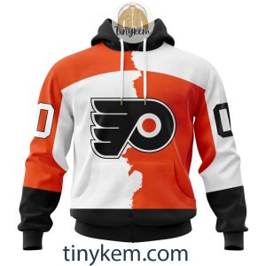Philadelphia Flyers Customized Hoodie, Tshirt With Gratefull Dead Skull Design