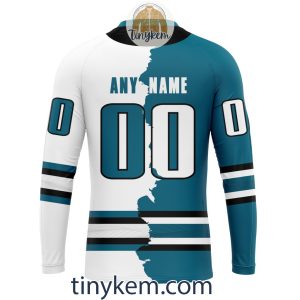 Personalized San Jose Sharks Home Mix Away Kits 2023 Hoodie Tshirt Sweatshirt2B5 mMuCs