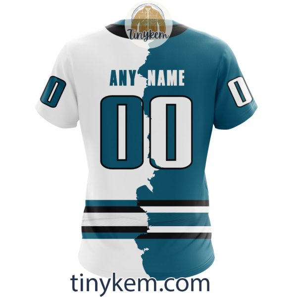 Personalized San Jose Sharks Home Mix Away Kits 2023 Hoodie, Tshirt, Sweatshirt