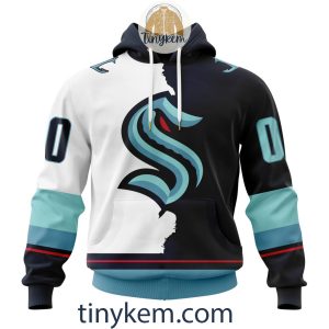 Personalized Seattle Kraken Home Mix Away Kits 2023 Hoodie, Tshirt, Sweatshirt