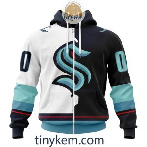 Personalized Seattle Kraken Home Mix Away Kits 2023 Hoodie Tshirt Sweatshirt2B2 iDTJ4