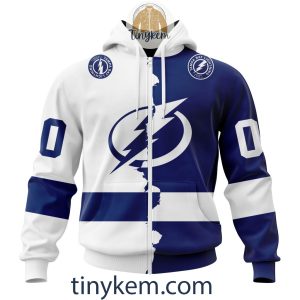 Personalized Tampa Bay Lightning Home Mix Away Kits 2023 Hoodie Tshirt Sweatshirt2B2 A1e2n