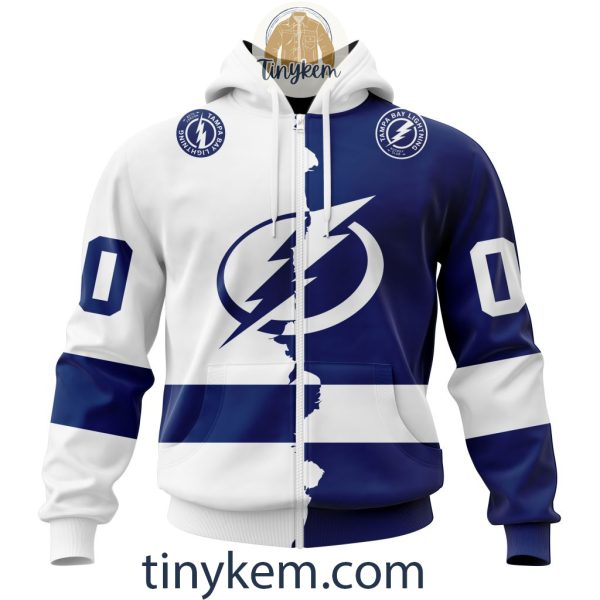 Personalized Tampa Bay Lightning Home Mix Away Kits 2023 Hoodie, Tshirt, Sweatshirt