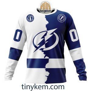 Personalized Tampa Bay Lightning Home Mix Away Kits 2023 Hoodie Tshirt Sweatshirt2B4 3gASE