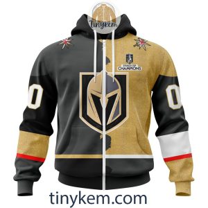 Personalized Vegas Golden Knights Home Mix Away Kits 2023 Hoodie, Tshirt, Sweatshirt