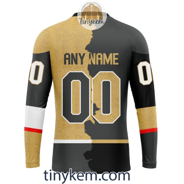 Personalized Vegas Golden Knights Home Mix Away Kits 2023 Hoodie, Tshirt, Sweatshirt