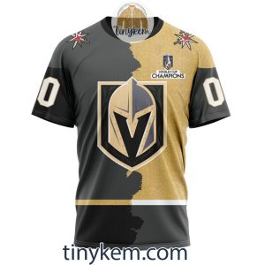 Personalized Vegas Golden Knights Home Mix Away Kits 2023 Hoodie Tshirt Sweatshirt2B6 KvYOO
