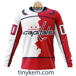 Personalized Washington Capitals Home Mix Away Kits 2023 Hoodie Tshirt Sweatshirt2B4 vJbVd
