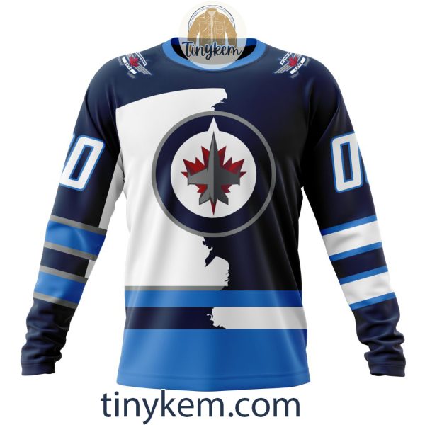 Personalized Winnipeg Jets Home Mix Away Kits 2023 Hoodie, Tshirt, Sweatshirt