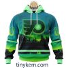 Tampa Bay Lightning With Special Northern Light Design 3D Hoodie, Tshirt