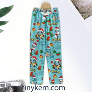 Pokemon Christmas Squirtle Water Pajamas Set2B3 vqiz2