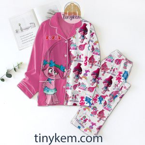 Poppy Trolls Pink Pajamas Set