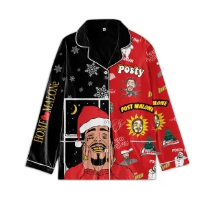 Post Malone Christmas Pajamas Set2B3 M1QP9