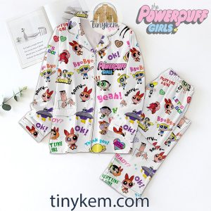 Powerpuff Girls Cartoon Pajamas Set