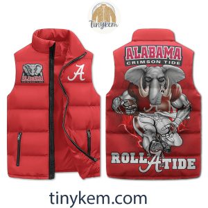 Alabama Crimson Tide Camo Baseball Jacket: Roll Tide Roll