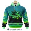 Pittsburgh Penguins With Special Northern Light Design 3D Hoodie, Tshirt