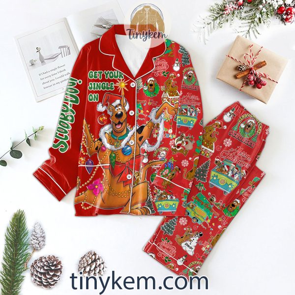 Scooby Doo Christmas Pajamas Set: Merry Christmas Scoobies