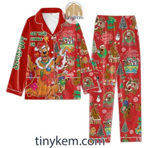Scooby Doo Christmas Pajamas Set: Merry Christmas Scoobies