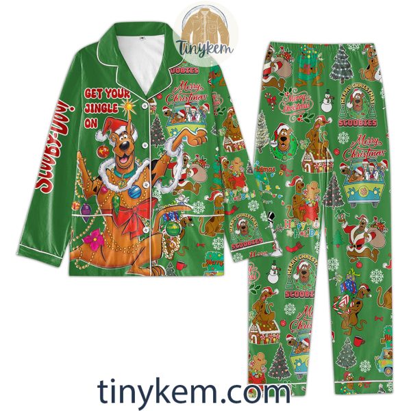 Scooby Doo Christmas Pajamas Set: Merry Christmas Scoobies