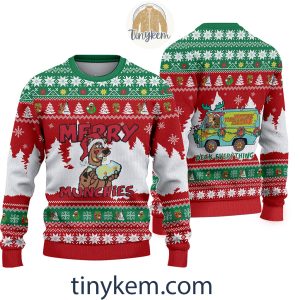 Scooby Doo Ugly Christmas Sweater: Merry Munchies