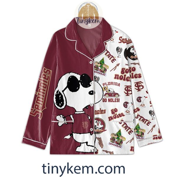 Seminoles Snoopy Pajamas Set