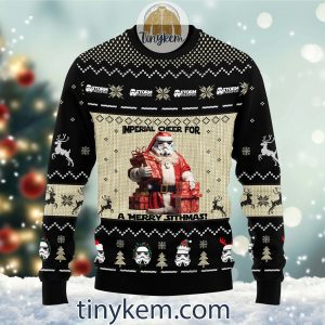 Star Wars Stroomper Christmas Ugly Sweater