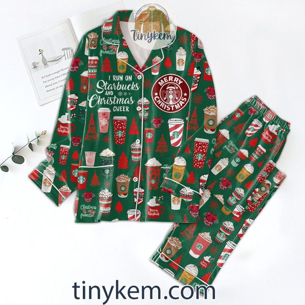 Starbucks Coffee Christmas Pajamas Set