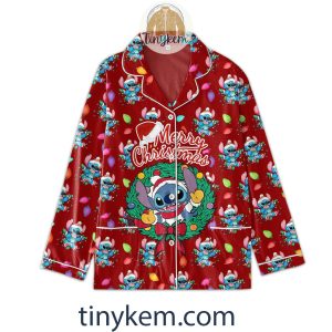 Stitch Merry Christmas Pajamas Set2B2 EsBun