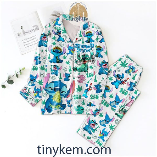 Stoned Stitch 420 Pajamas Set