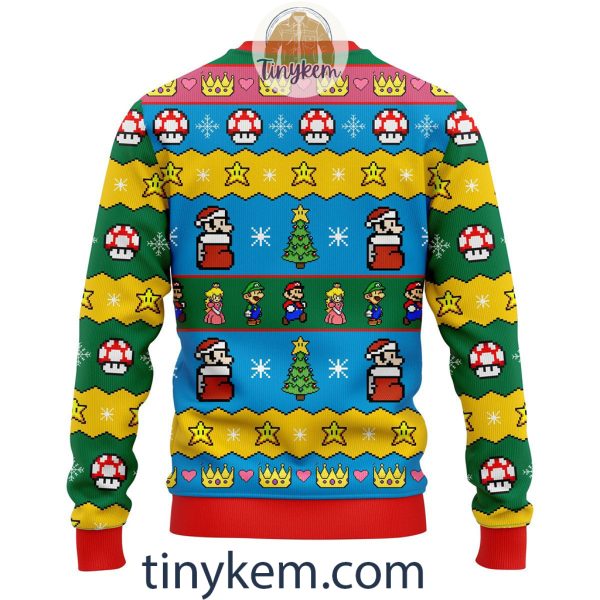 Super Mario Christmas Ugly Sweater