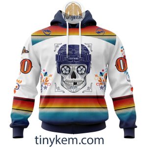 Tampa Bay Lightning Customized Hoodie, Tshirt With Gratefull Dead Skull Design