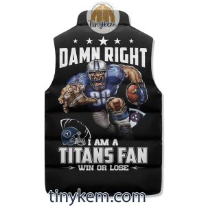 Tennessee Titans Puffer Sleeveless Jacket2B3 hMjEg