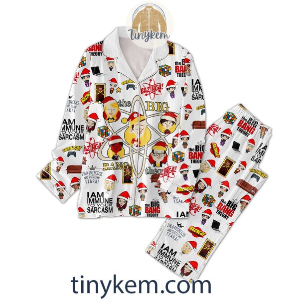 The Big Bang Theory Christmas Pajamas Set