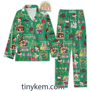 The Golden Girls Pajamas Set Happy Holiday2B4 bdxeV