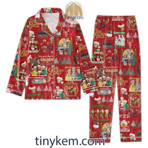 The Golden Girls Pajamas Set Happy Holiday2B6 3CRs5