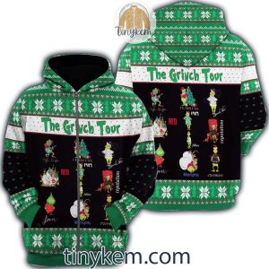 The Grinch Eras Tour 3D Ugly Christmas Sweatshirt2B4 0Q9NM