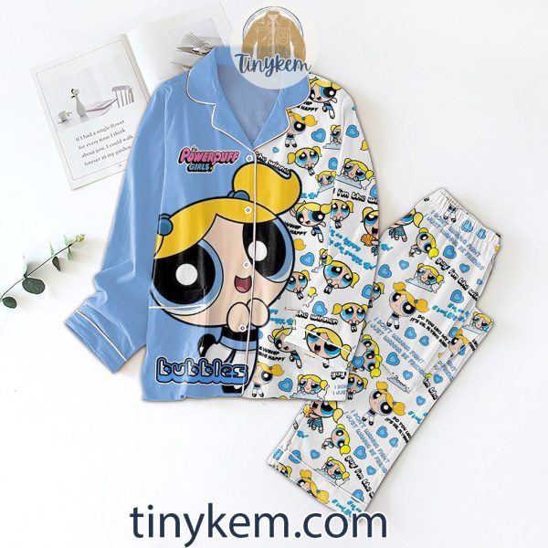 The Powerpuff Girls Pajamas Set In Various Styles Of Buttercup, Blossom And Bubbles
